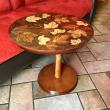 table d'appoint en marqueterie 