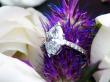 Bague diamant taille marquise et diamants ronds