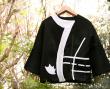 Veste Lotus tendance kimono, graphique, en néoprène haute couture