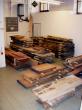 Atelier, bois au séchage