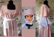 Robe médiéval et sa coiffe.