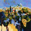 Vignoble du Pic Saint-Loup
Huile sur toile 
vendu