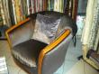description fauteuil tissu Lelièvre