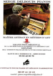 Logo de Serge Delbouis Pianos