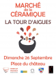 Marché Potier de La Tour d'Aigues 20ème édition