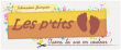 logo de nadine JOUSSANT LES P'TITS PETONS