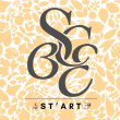 logo de sandra turcan ST'ART