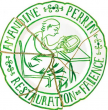 logo de amandine perrin  L'atelier en restauration de céramique 