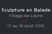 Sculpture en Balade dans le village de Lauris - Lubéron (84) , Atelier de verre Lise Gonthier