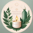 logo de Anaïs Châtillon  Essences d’Anahata