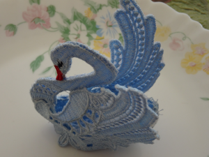 Logo de marie patrigeon creatrice de cygne