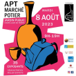 Marché potiers de Apt