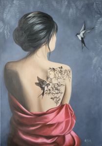 Logo de francine D'oliveira Rezende artiste peintre