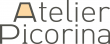logo de corinne mislin atelier Piocorina