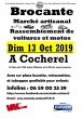 foire d'automne avec marché artisanal et brocante