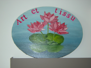 Logo de Corinne Gallouin Art et tissu