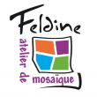 logo de Delphine THOMIN Feldine atelier de mosaïque